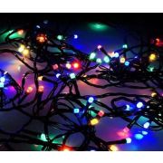 Гирлянда «Нить» DC-LD120-M-E 120 LED мульти уличная колпачек «кристалл» SHLights 4690601042910